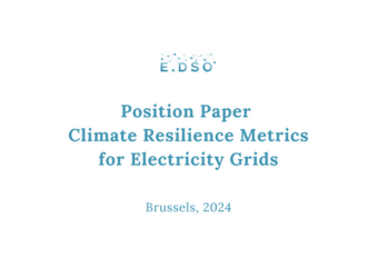 e.dso position paper climate resilience metrics
