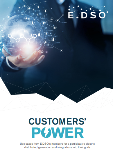 E.DSO publishes new customer brochure “CUSTOMERS’ POWER - Use cases from E.DSO’s members for a participative electric distributed generation and integrations into their grids”
