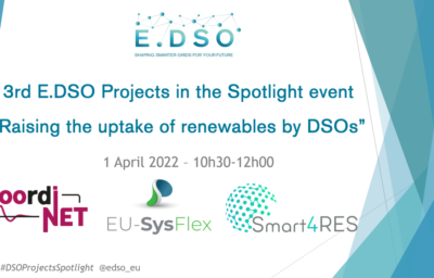  E.DSO internal workshop: In search of future-proof distribution network tariff structures in Europe
