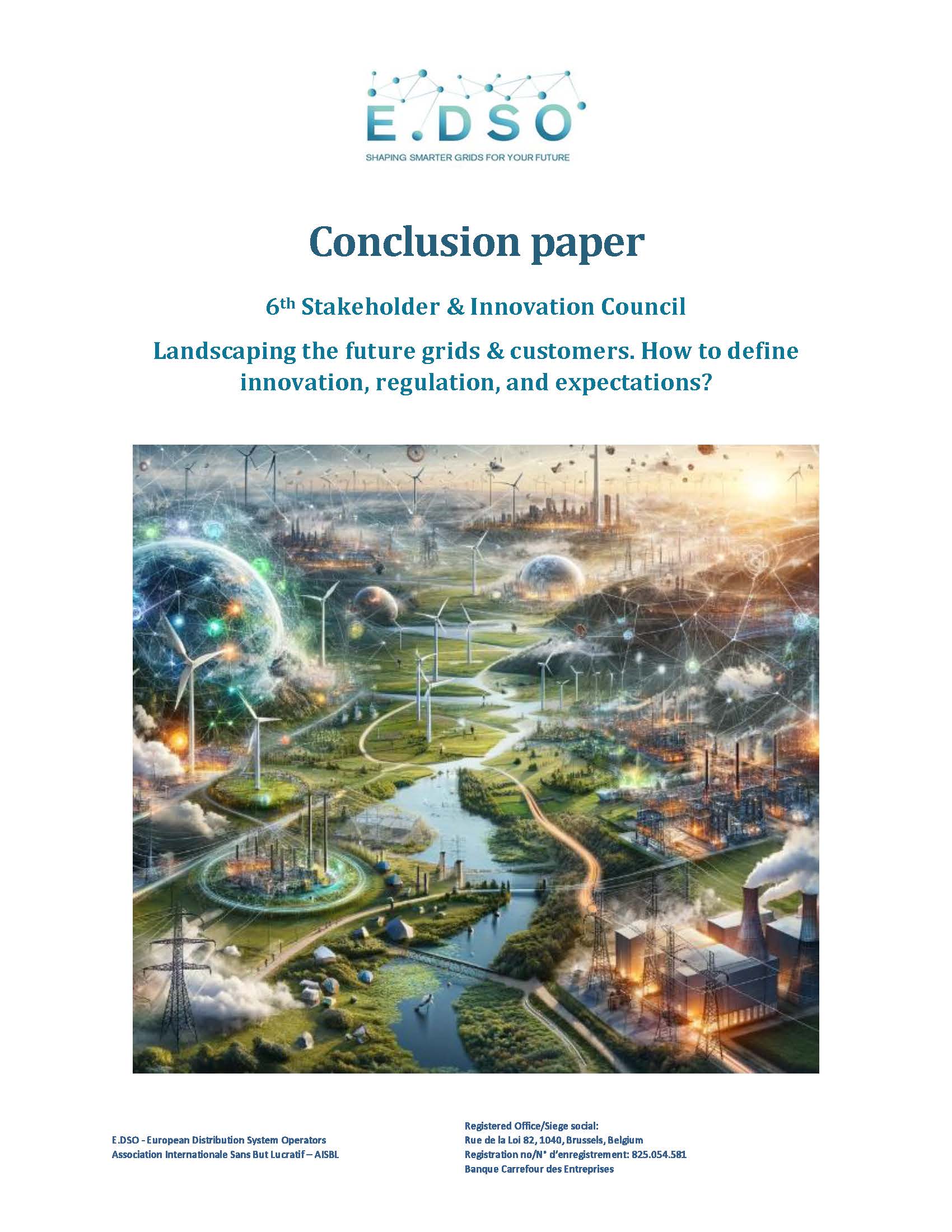 Conclusion Paper 6th E.DSO Stakeholder & Innovation Council 2023