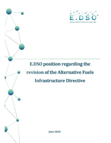  E.DSO position regarding the revision of the Alternative Fuels Infrastructure Directive