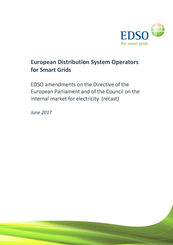 EDSO amendments on Electricity Directive