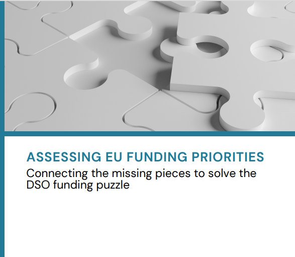 Assessing EU Funding priorities - Connecting the missing pieces to solve the DSO funding puzzle 